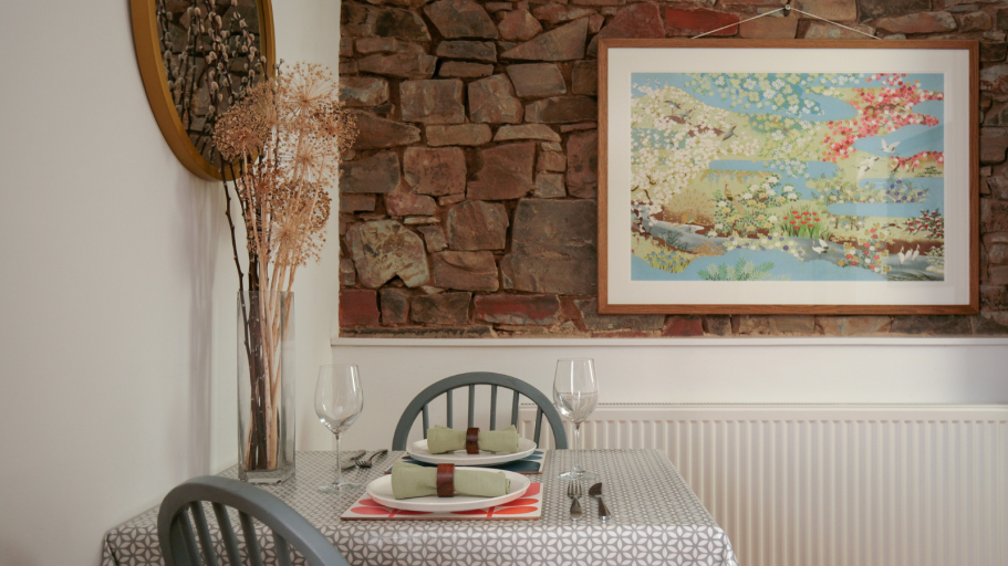 The Dining Area The dining area at The Garret, Chulmleigh