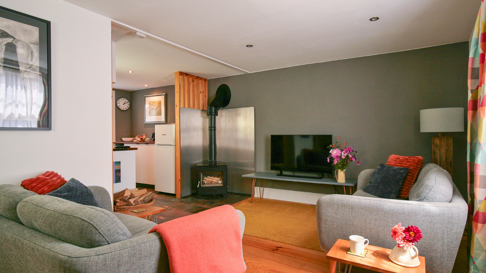 The Lounge The cosy lounge at The Garret, Chulmleigh